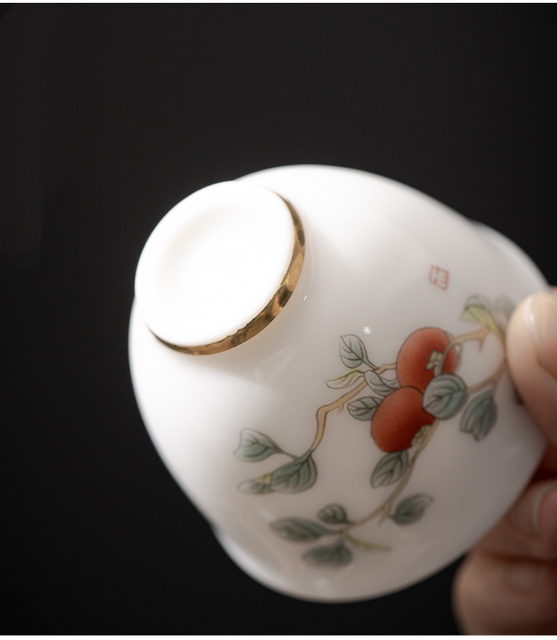 Chiński ręcznie robiony ceramiczny kubek na herbatę podróżny Pu'er Tie Guanyin Master Teacup - Wianko - 7