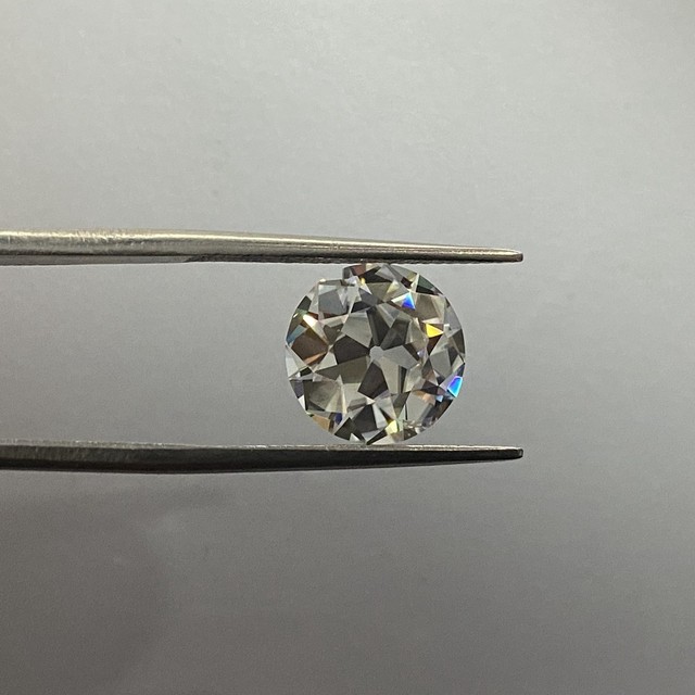 Meisidian GRA certyfikowany diament 7.5mm 1.5 Karat D VVS1 - okrągły stary europejski cięcia Moissanite - cena - Wianko - 6