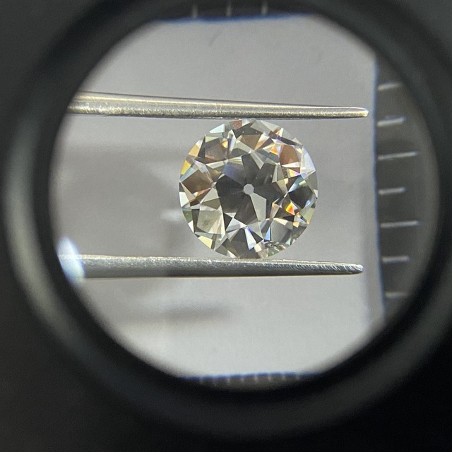 Meisidian GRA certyfikowany diament 7.5mm 1.5 Karat D VVS1 - okrągły stary europejski cięcia Moissanite - cena - Wianko - 10