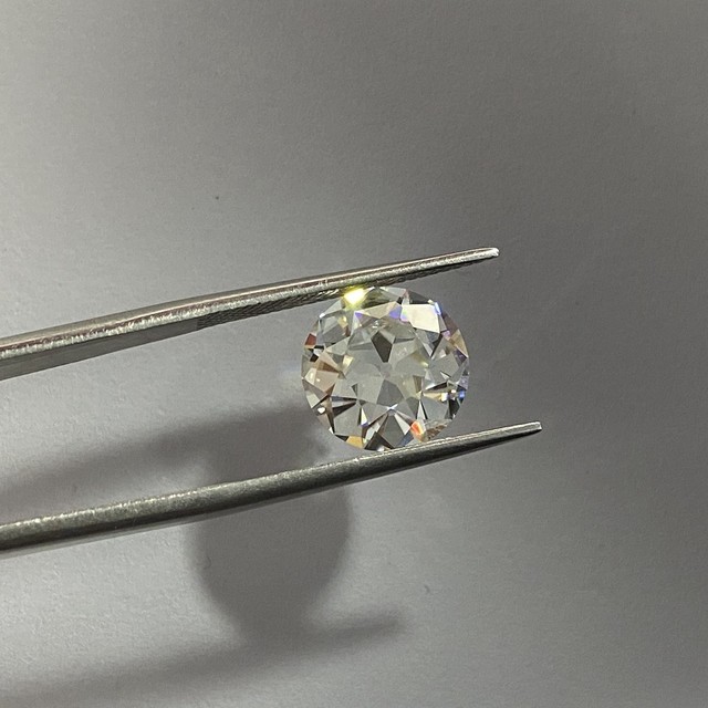 Meisidian GRA certyfikowany diament 7.5mm 1.5 Karat D VVS1 - okrągły stary europejski cięcia Moissanite - cena - Wianko - 5