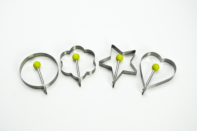 Pierścień do naleśników DIY z jednostki ze stali nierdzewnej w kształcie jajka - okrągły/serce/gwiazda - Wianko - 6