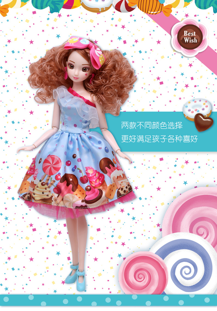 Doll modna księżniczka 30 cm – lalka ubieranka - Wianko - 3