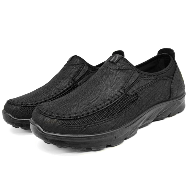 Chunky Sneakers – skórzane buty na co dzień dla mężczyzn, luksusowe i modne, wsuwane, Plus rozmiar - Wianko - 34