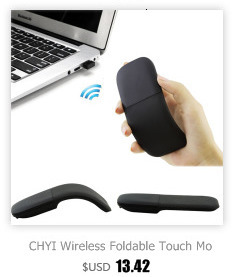Mysz bezprzewodowa CHUYI 2.4G Arc Touch - ładowalna, ultra cienka, optyczna, z portem USB, ergonomiczna - dla Macbook - Wianko - 6
