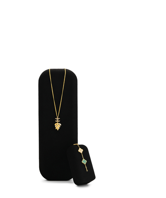 Czarny wyświetlacz biżuterii FANXI - stojak na kolczyki i naszyjniki, manekin do prezentacji biżuterii - Wianko - 4