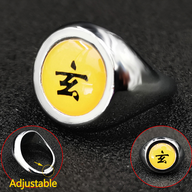 Zestaw Akatsuki Itachi - 4 elementy: opaska, pierścionek, naszyjnik, brelok - zabawki akcji z rysunkiem Anime Naruto - idealne na prezent dla dzieci - Wianko - 14