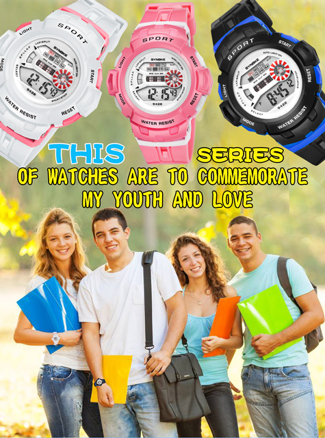SYNOKE cyfrowy zegarek młodzieżowy LED Luminous 30M wodoodporny, dla studenta - Relogio - Wianko - 13