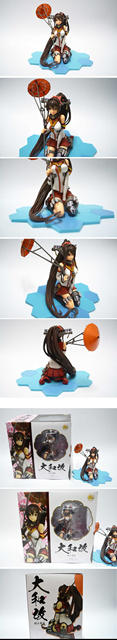 Figurka akcji Kantai Yamato - Model postaci 18cm, siedząca dziewczyna, kolekcja MaxFactory, PVC Anime, statua, Figma 1/8, zbieranie lalek, zabawka - Wianko - 4