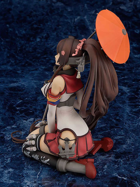 Figurka akcji Kantai Yamato - Model postaci 18cm, siedząca dziewczyna, kolekcja MaxFactory, PVC Anime, statua, Figma 1/8, zbieranie lalek, zabawka - Wianko - 9