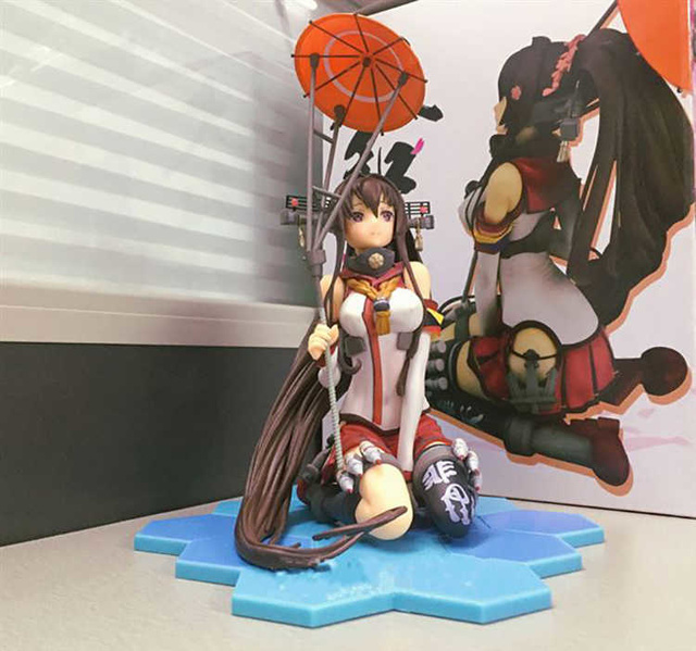 Figurka akcji Kantai Yamato - Model postaci 18cm, siedząca dziewczyna, kolekcja MaxFactory, PVC Anime, statua, Figma 1/8, zbieranie lalek, zabawka - Wianko - 5