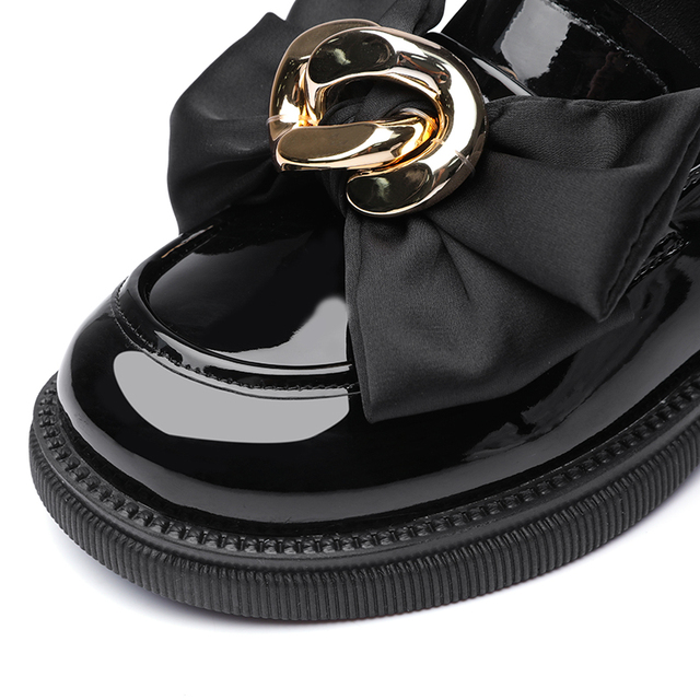 Nowości butów damskich na jesień 2021: Brytyjski styl - Mary Jane, skarpetki, botki - Wianko - 16