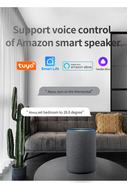 Daikin Tuya zigbee inteligentny termostat do klimatyzatora z obsługą Google Alexa DuerOS i WiFi - Wianko - 1