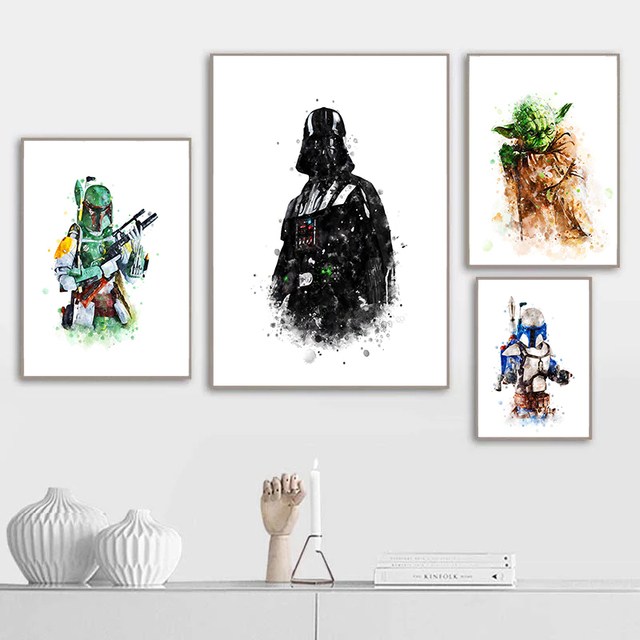 Disney Star Wars - obraz na płótnie Darth Vader do salonu i pokoju dziecięcego - Wianko - 3