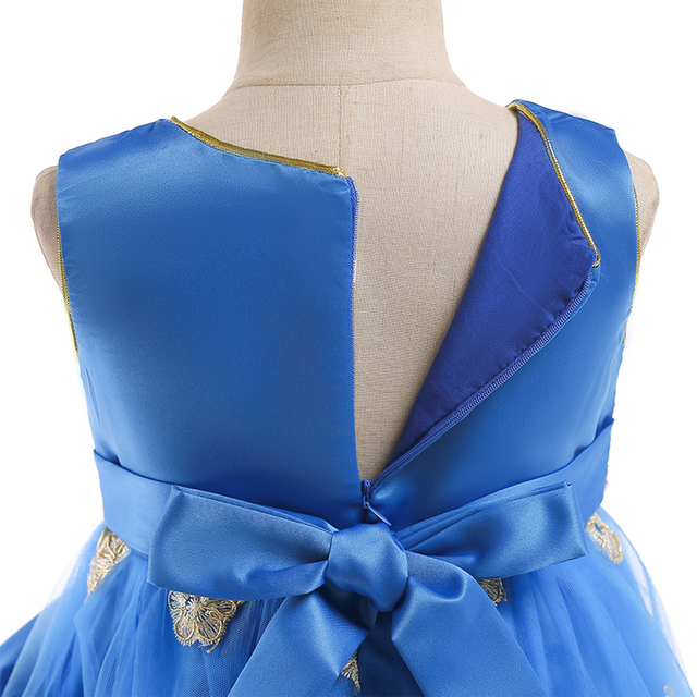 Ręcznie haftowana sukienka Princess Dress dla dziewczynek 3-10 lat - Wianko - 10
