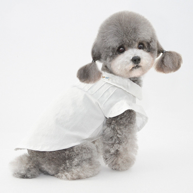 Koszula dla kotów i psów - Puppy kostiumy letnie ubrania dla Chihuahua, Yorkshire, Shih Tzu, Bichon, sznaucer - odzież dla małych ras - Wianko - 37