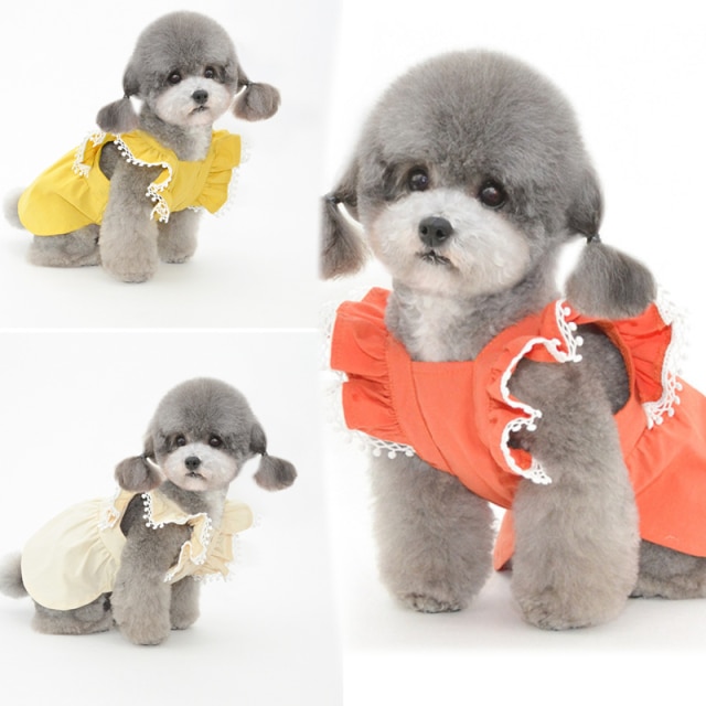 Koszula dla kotów i psów - Puppy kostiumy letnie ubrania dla Chihuahua, Yorkshire, Shih Tzu, Bichon, sznaucer - odzież dla małych ras - Wianko - 5