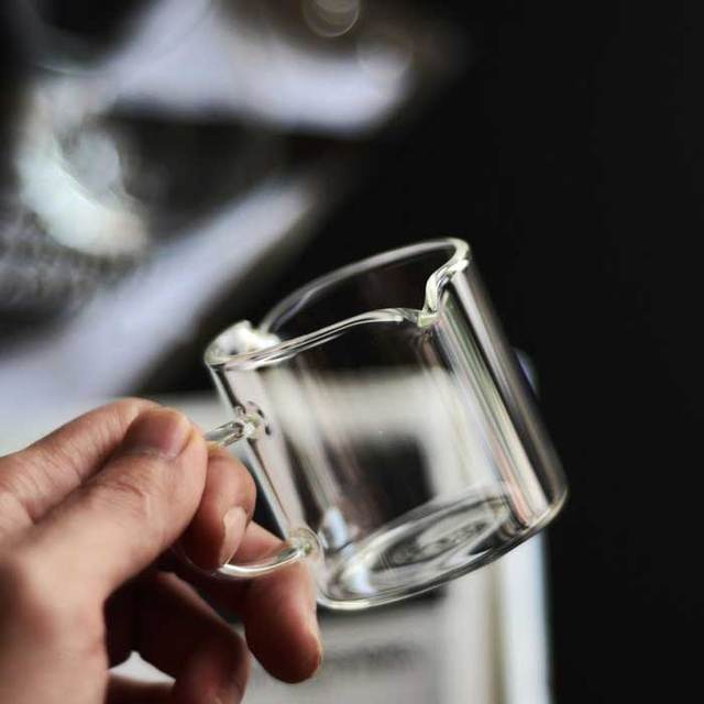 Żaroodporna szklana szklanka do kawy Espresso 80/100ml - Wianko - 4