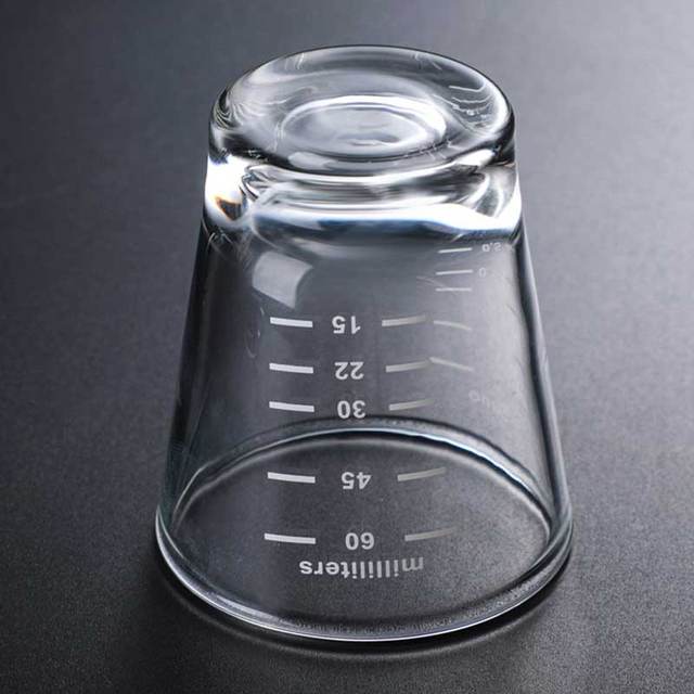 Żaroodporna szklana szklanka do kawy Espresso 80/100ml - Wianko - 3