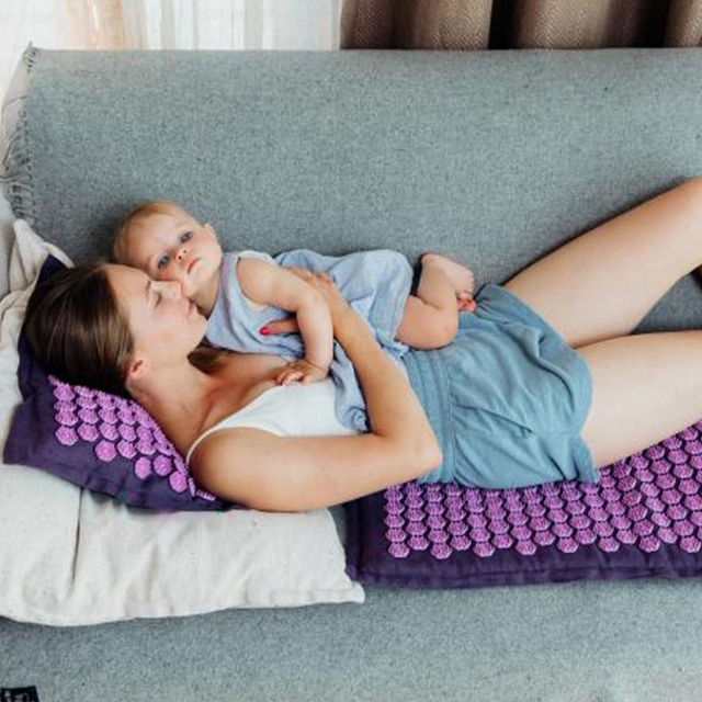 Poduszka akupresyjna Lotus Spike i zestaw poduszek joga - łagodzi ból pleców i mięśni - Wianko - 8
