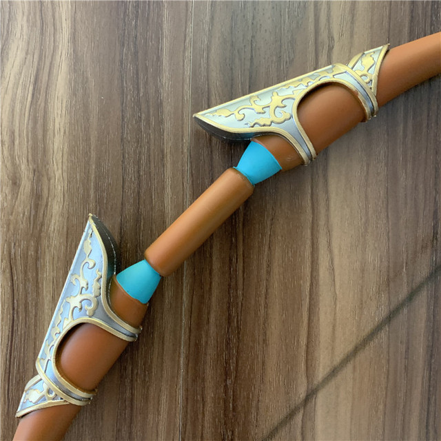 Miecz tarcza Link Sun Bow do Cosplay, broń kusza dla dzieci, wykonana z bezpiecznego materiału PUFinalny tytuł: Miecz tarcza Link Sun Bow do Cosplay dla dzieci (materiał PU) - Wianko - 19