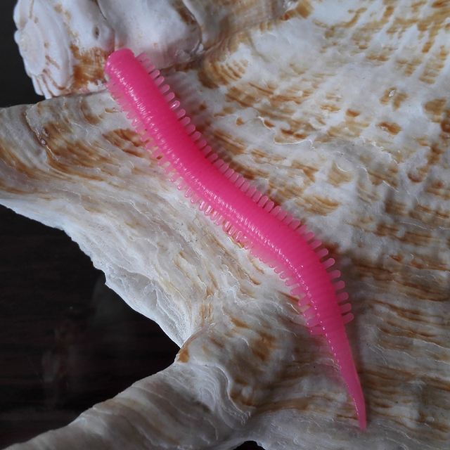 10 sztuk TPR miękkich przynęt maggot grub miękkich połowów haki zapachowe robaków glow krewetki ryby przynęty - Wianko - 4