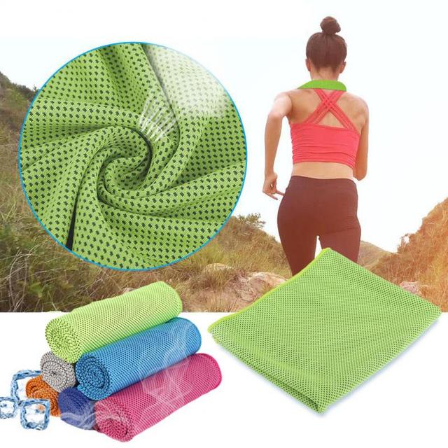 Ręcznik sportowy Cold Feeling 30x90cm do treningu mężczyźni i kobiety - idealny na siłownię, jogę, bieganie i koszykówkę - Wianko - 6