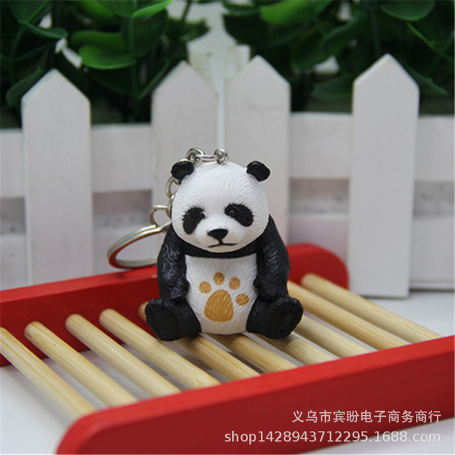 Śliczny wisiorek Panda w kształcie lalki Kawaii – idealny dodatek do kluczy lub torby - Wianko - 34