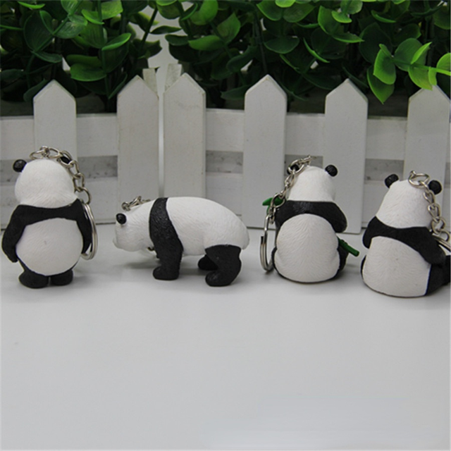 Śliczny wisiorek Panda w kształcie lalki Kawaii – idealny dodatek do kluczy lub torby - Wianko - 13
