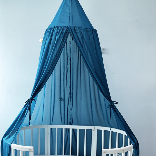Dziecięcy namiot baldachim łóżkowy z moskitierą - wygodna i prosty w obsłudze ochrona przed komarami dla sypialni - Wianko - 24