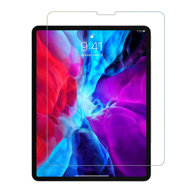 Hartowane szkło 9H do Apple iPad Pro 11 12.9 2018 2020 2021 3rd 4th 5th Generation - pełne pokrycie, ochrona ekranu - Wianko - 1