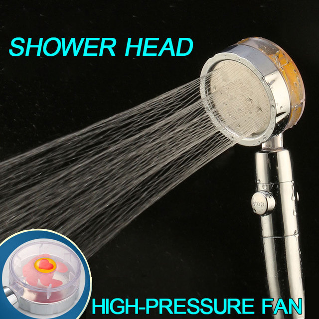 Prysznicowa słuchawka z regulacją 360 stopni obrotu i małym strumieniem wody - oszczędność dzięki ABS deszczowemu rozpylaczowi ciśnieniowemu - Wianko - 1