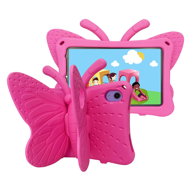 Obudowa Cute Cartoon 3D Butterfly dla iPad Mini 6 5 4 3 2 1 i iPad Pro 11 Air 1 2 3 4 – odporna na wstrząsy, stojak, nietoksyczna EVA – do tabletów i czytników - Wianko - 11