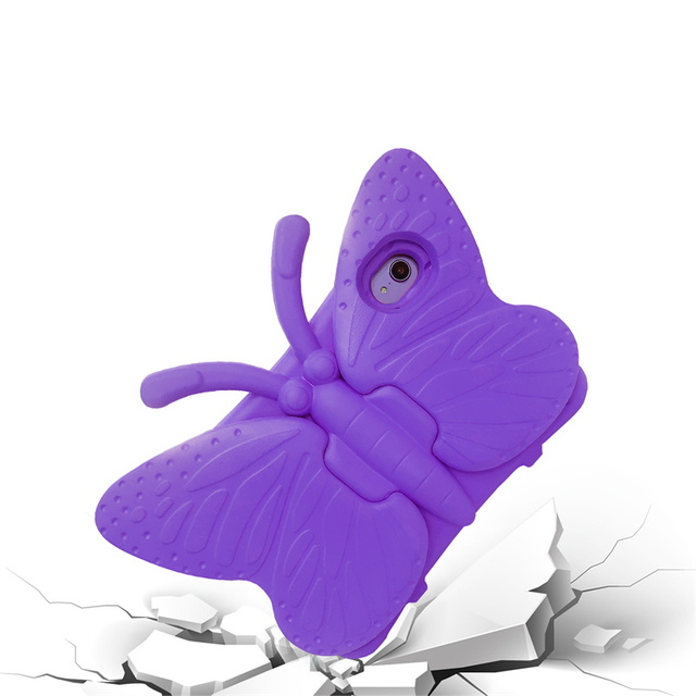 Obudowa Cute Cartoon 3D Butterfly dla iPad Mini 6 5 4 3 2 1 i iPad Pro 11 Air 1 2 3 4 – odporna na wstrząsy, stojak, nietoksyczna EVA – do tabletów i czytników - Wianko - 7