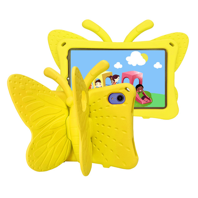 Obudowa Cute Cartoon 3D Butterfly dla iPad Mini 6 5 4 3 2 1 i iPad Pro 11 Air 1 2 3 4 – odporna na wstrząsy, stojak, nietoksyczna EVA – do tabletów i czytników - Wianko - 12