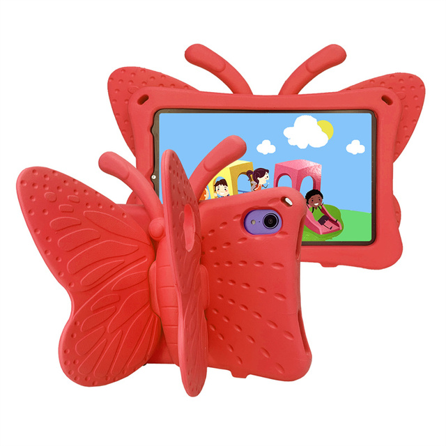 Obudowa Cute Cartoon 3D Butterfly dla iPad Mini 6 5 4 3 2 1 i iPad Pro 11 Air 1 2 3 4 – odporna na wstrząsy, stojak, nietoksyczna EVA – do tabletów i czytników - Wianko - 14