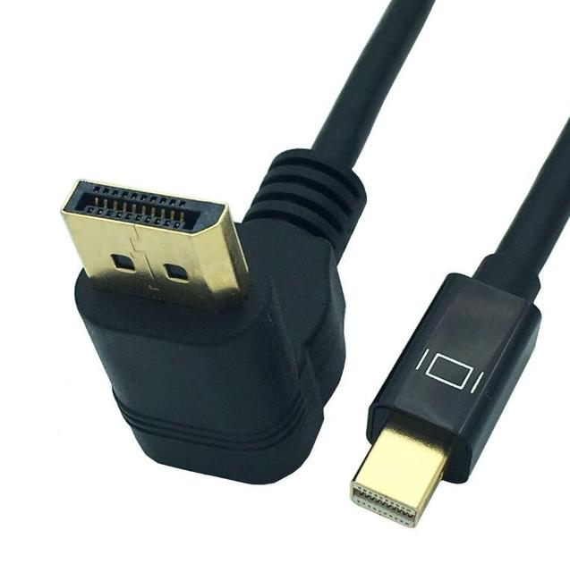 Kabel Mini DisplayPort do DisplayPort 4K 60Hz 30cm dla MacBooków i projektorów - Wianko - 2