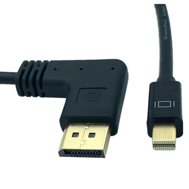 Kabel Mini DisplayPort do DisplayPort 4K 60Hz 30cm dla MacBooków i projektorów - Wianko - 4