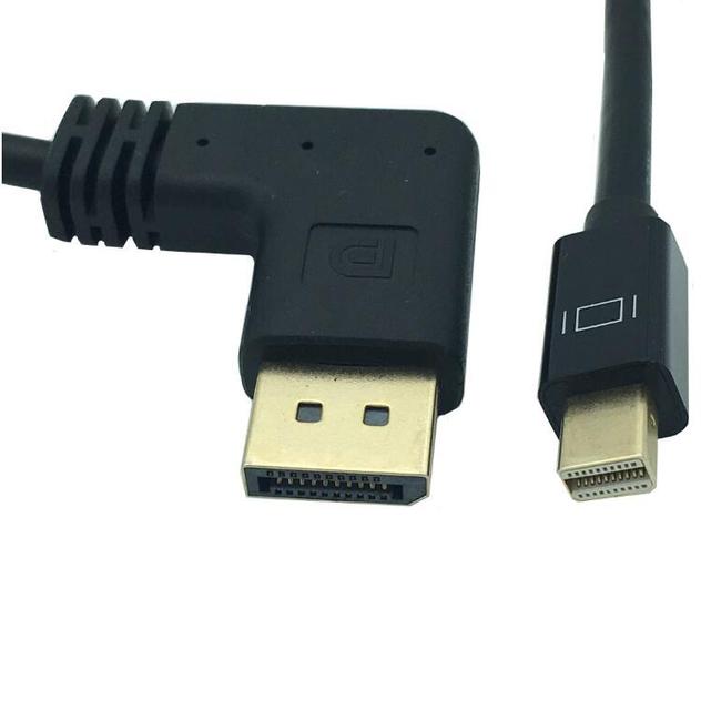 Kabel Mini DisplayPort do DisplayPort 4K 60Hz 30cm dla MacBooków i projektorów - Wianko - 3