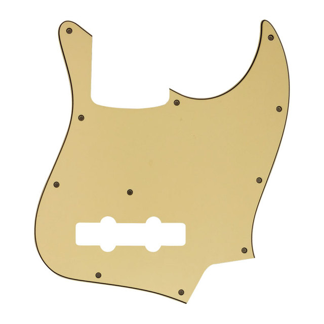 Pleroo niestandardowy scratch plate do MiJ jazz bass gitary wykonanej w Japonii - Wianko - 7