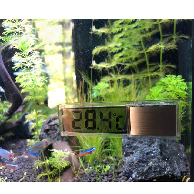 Termometr do akwarium 3D LCD z wodoodpornym wyświetlaczem cyfrowym - miernik temperatury dla ryb i żółwi - Wianko - 7