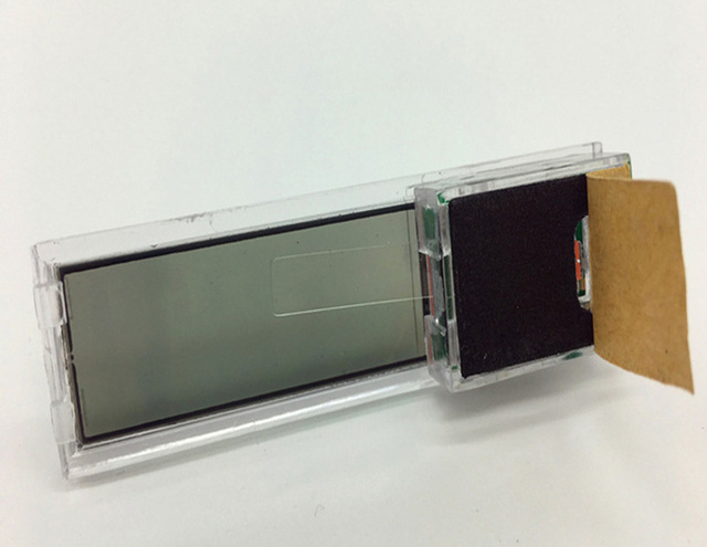 Termometr do akwarium 3D LCD z wodoodpornym wyświetlaczem cyfrowym - miernik temperatury dla ryb i żółwi - Wianko - 3