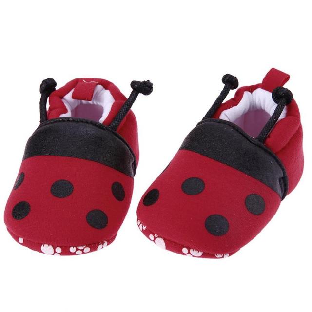 Czerwone miekkie buty mieszanka bawelny antyposlizgowe dla dzieci w wieku pierwszego woksetu, jesienno-zimowe - Wianko - 10