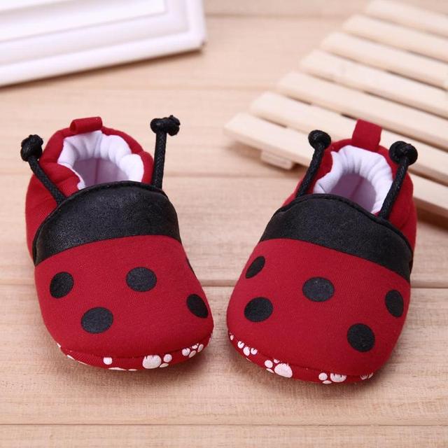 Czerwone miekkie buty mieszanka bawelny antyposlizgowe dla dzieci w wieku pierwszego woksetu, jesienno-zimowe - Wianko - 8