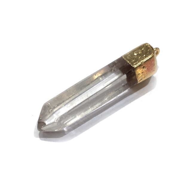 Wisiorek kolumienkowy z kamienia naturalnego kryształ o wykwintnym wyglądzie DIY 7X45mm - Wianko - 8