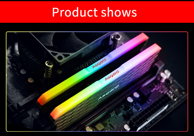 Pamięć stacjonarna Asgard DDR4 RAM RGB, seria W2, 16GB/32GB, 3200MHz, wysoka wydajność - Wianko - 11