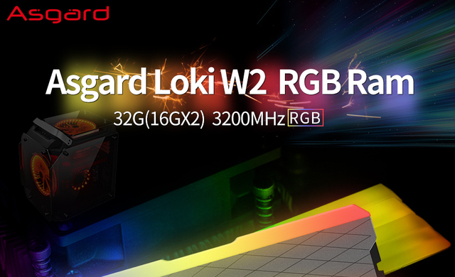 Pamięć stacjonarna Asgard DDR4 RAM RGB, seria W2, 16GB/32GB, 3200MHz, wysoka wydajność - Wianko - 2