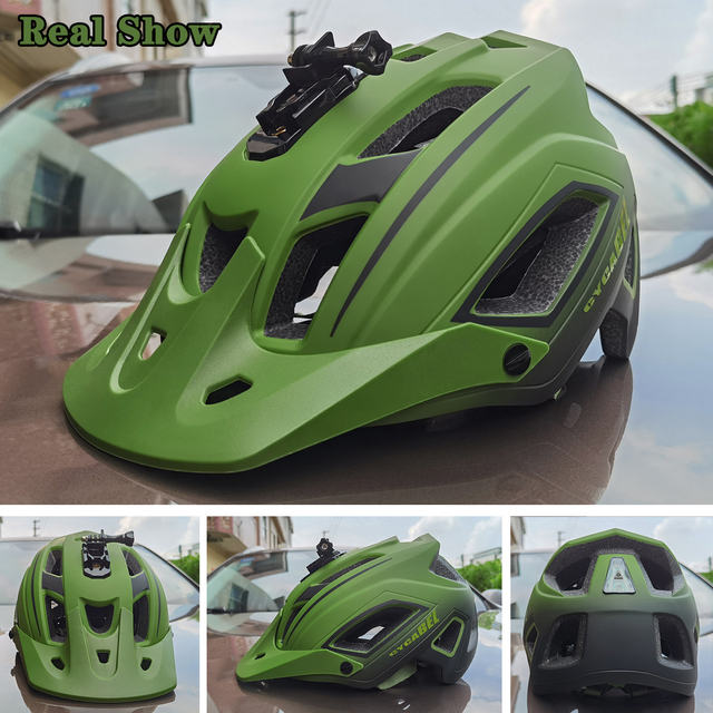 Kask rowerowy CYCABEL Ultralight Casco de montaña - kask na rower górski i wyścig drogowy z oświetleniem LED - Wianko - 17