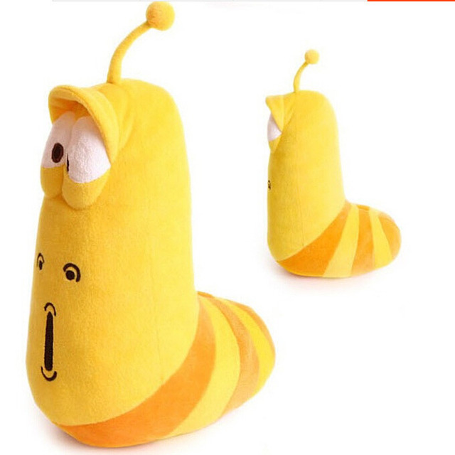 Miękka plushowa lalka kreatywna, symulacja 2 stylów: owad ślimak + larwa - zabawka dla dzieci urodziny, prezenty - Wianko - 2