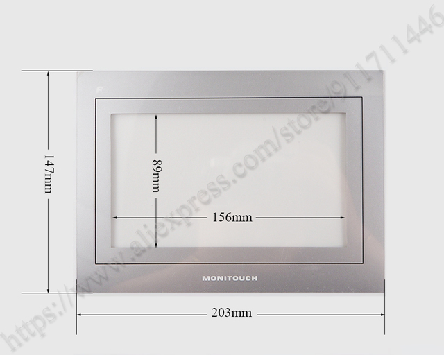 TS1070 TS1070i - panel dotykowy szklany do HAKKO MONITOUCH - digitizer z ochronną folią przednią — Panel dotykowy dla HAKKO MONITOUCH TS1070 TS1070i - ekran dotykowy - Wianko - 3