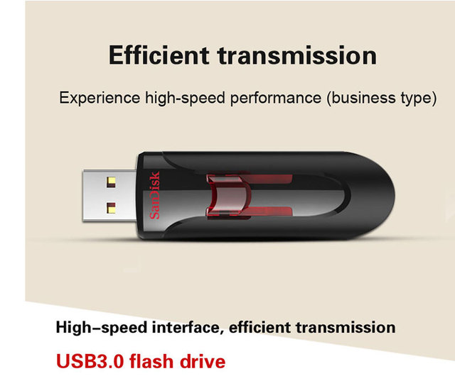 SanDisk SDCZ600 - szybki dysk Flash USB 3.0 o pojemnościach 32GB, 64GB, 128GB, 256GB - Wianko - 3